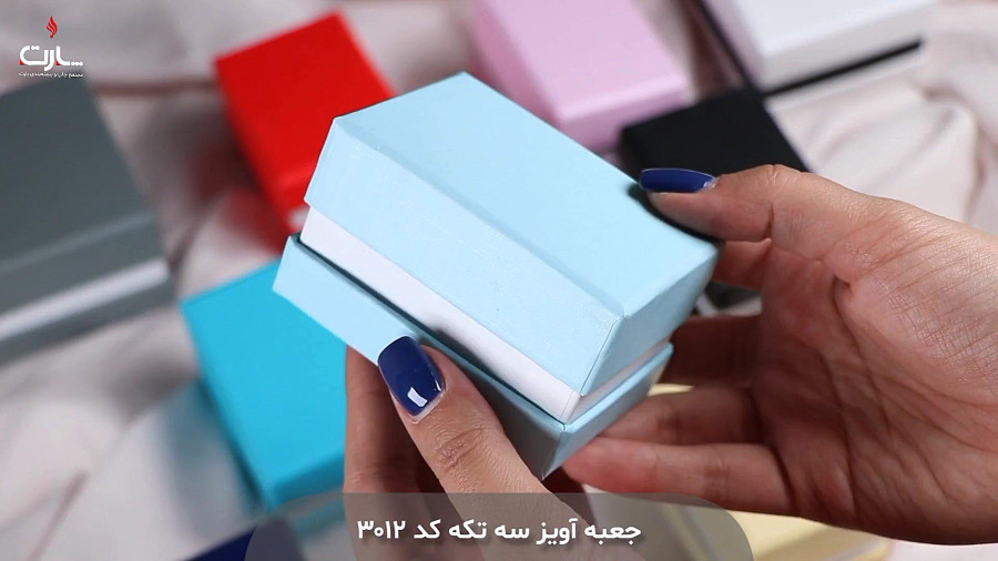 جعبه گردنبند آویز کد 3012