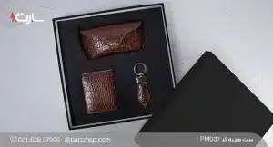 ست هدیه چرم طبیعی لوکس کد PM۰۳۷