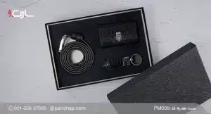 ست هدیه چرم طبیعی مردانه کد PM۰۳۹