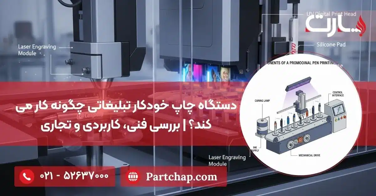 دستگاه چاپ خودکار تبلیغاتی چگونه کار می کند؟