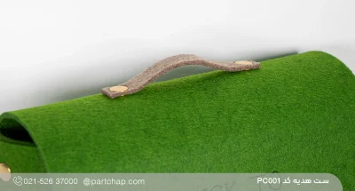 دسته و نمای بالای کوله‌پشتی نمدی PC001