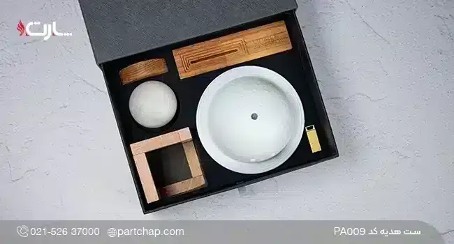 ست هدیه سازمانی چوبی کد PA۰۰۹
